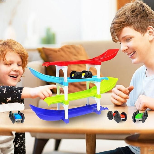 Ramp Racer , Multi level Ramp Racing Car Toy Set