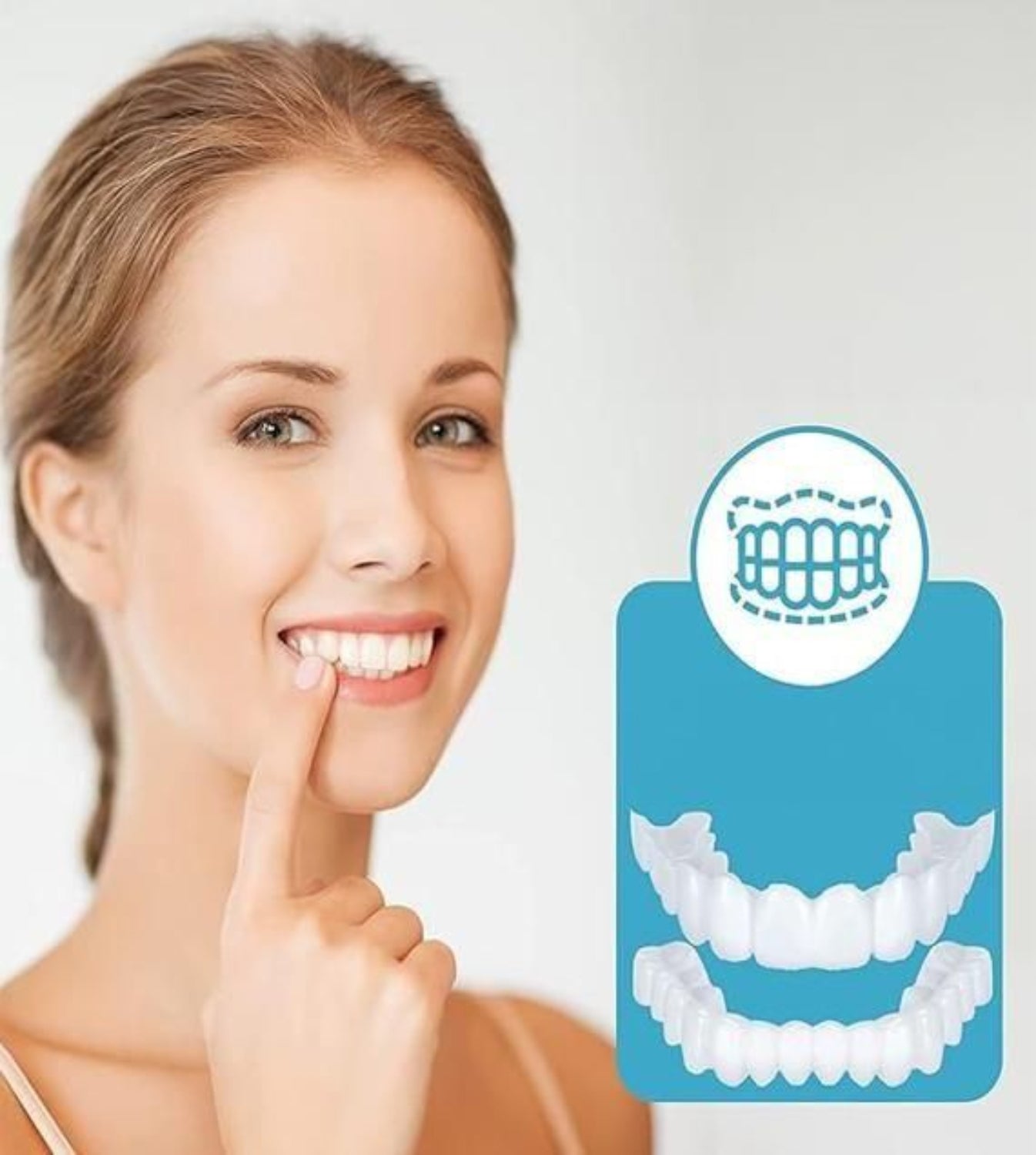 Smile Fit Flex Cosmetic Denture Teeth